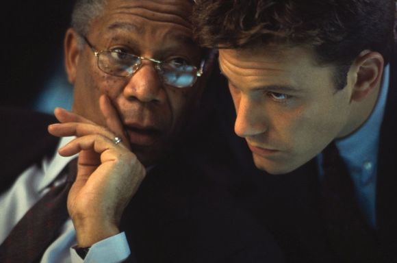 Morgan Freeman, Ben Affleck în The Sum of All Fears