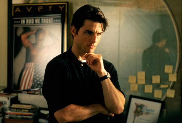Tom Cruise în Jerry Maguire