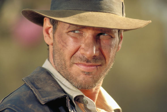Harrison Ford în Indiana Jones and the Temple of Doom