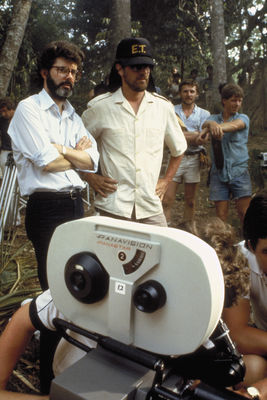 George Lucas, Steven Spielberg în Indiana Jones and the Temple of Doom