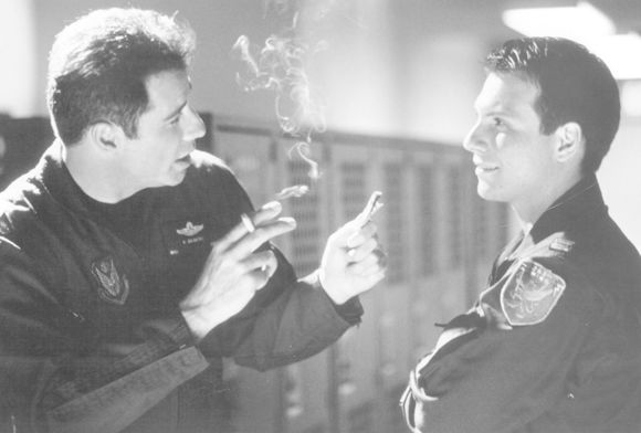 Christian Slater, John Travolta în Broken Arrow