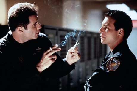 John Travolta, Christian Slater în Broken Arrow