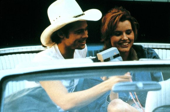 Brad Pitt, Geena Davis în Thelma and Louise