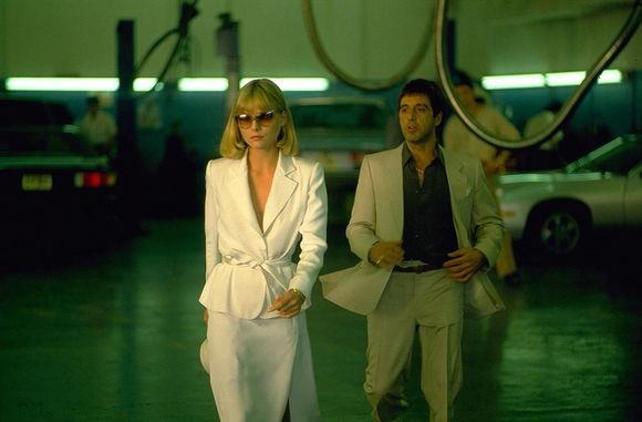 Michelle Pfeiffer, Al Pacino în Scarface