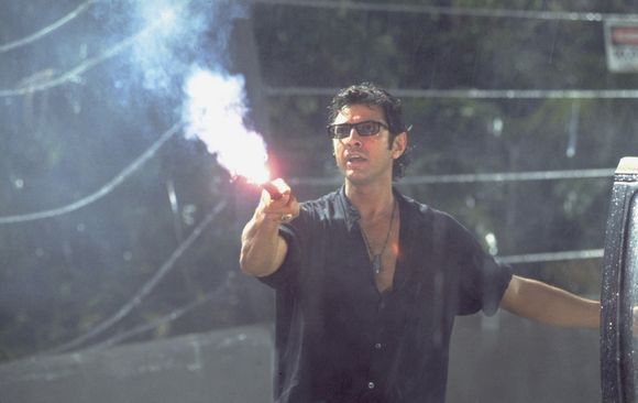 Jeff Goldblum în Jurassic Park