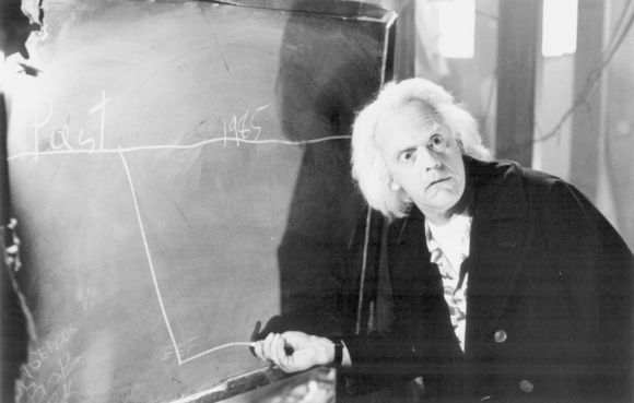 Christopher Lloyd în Back to the Future Part II