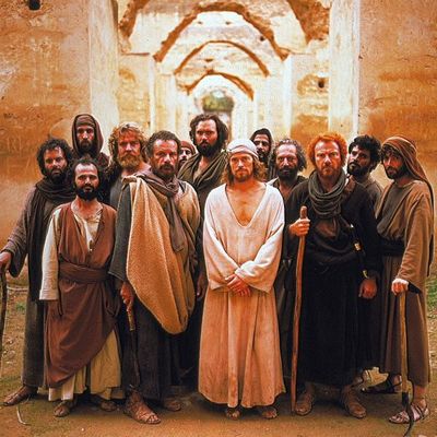 Willem Dafoe, Harvey Keitel în The Last Temptation of Christ