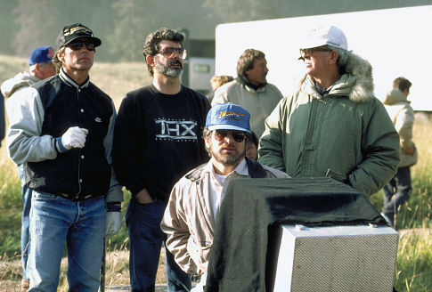Steven Spielberg, George Lucas în Indiana Jones and the Last Crusade