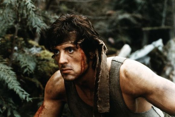 Sylvester Stallone în First Blood