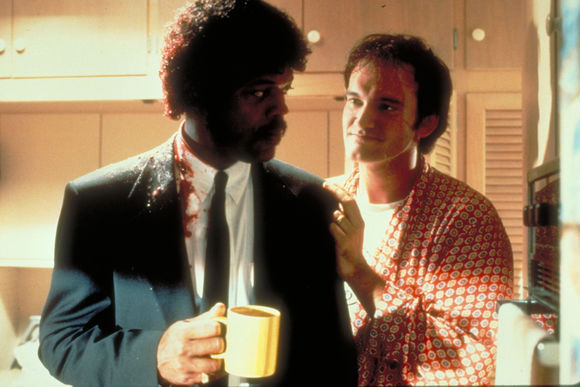 Samuel L. Jackson, Quentin Tarantino în Pulp Fiction