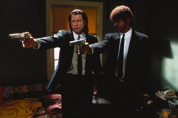 Samuel L. Jackson, John Travolta în Pulp Fiction