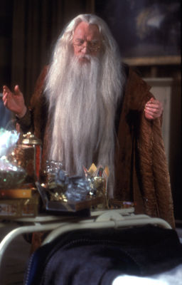 Richard Harris în Harry Potter and the Sorcerer's Stone