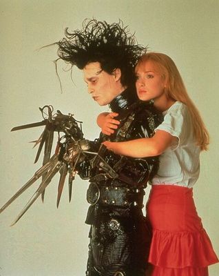 Johnny Depp, Winona Ryder în Edward Scissorhands