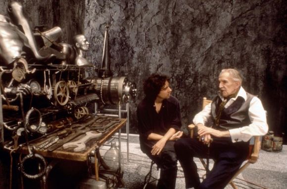 Tim Burton, Vincent Price în Edward Scissorhands