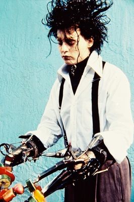 Johnny Depp în Edward Scissorhands
