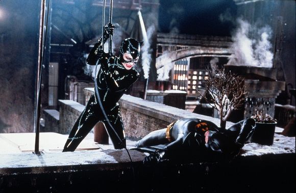 Michelle Pfeiffer, Michael Keaton în Batman Returns