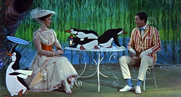 Julie Andrews, Dick Van Dyke în Mary Poppins