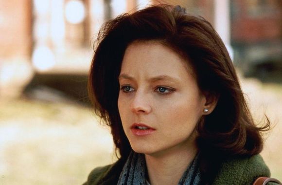 Jodie Foster în The Silence of the Lambs