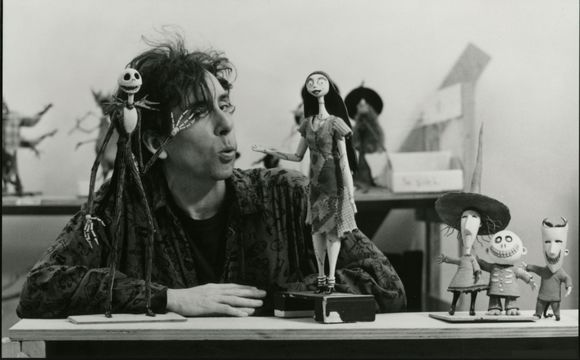 Tim Burton în The Nightmare Before Christmas