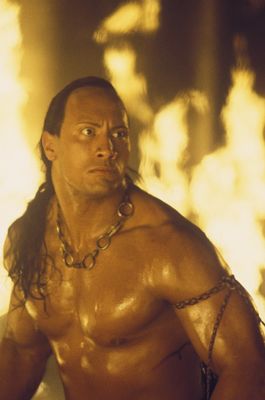 Dwayne Johnson în The Scorpion King