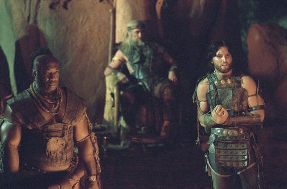 Michael Clarke Duncan, Peter Facinelli în The Scorpion King