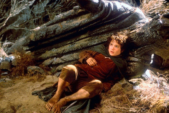 Elijah Wood în The Lord of the Rings: The Fellowship of the Ring