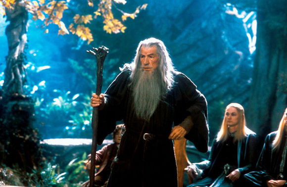 Ian McKellen în The Lord of the Rings: The Fellowship of the Ring