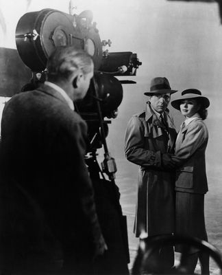 Humphrey Bogart, Ingrid Bergman în Casablanca