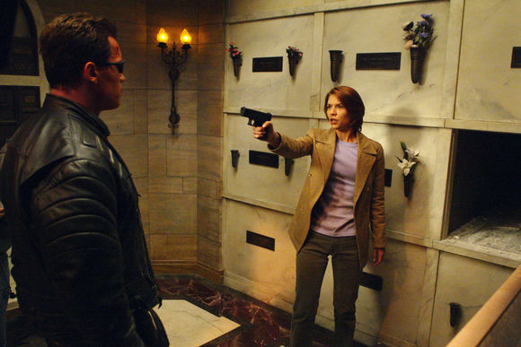 Arnold Schwarzenegger, Claire Danes în Terminator 3: Rise of the Machines