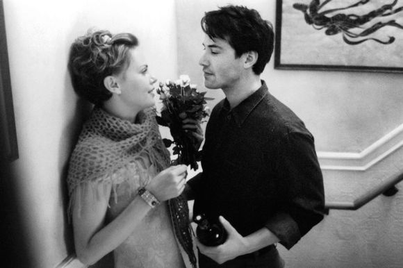 Charlize Theron, Keanu Reeves în Sweet November