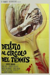 Poster Delitto al circolo del tennis