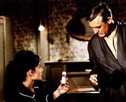 Audrey Hepburn, Cary Grant în Charade