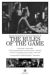 Poster La Regle du jeu
