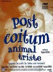 Poster Post-coitum, animal triste