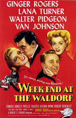 Week-End at the Waldorf poster