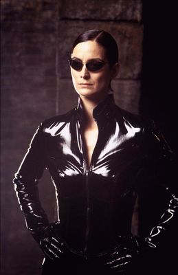Carrie-Anne Moss în The Matrix Reloaded
