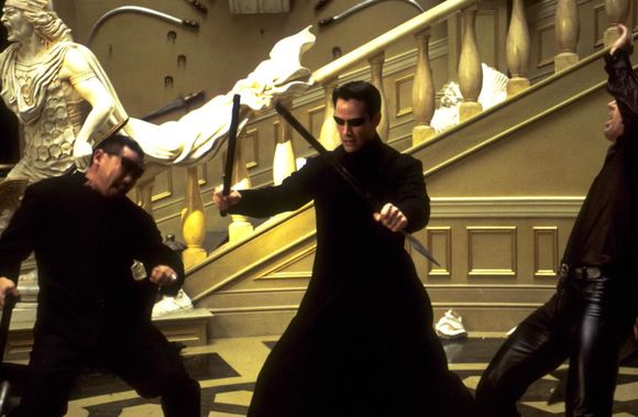 Keanu Reeves în The Matrix Reloaded
