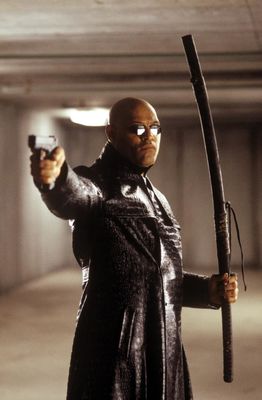 Laurence Fishburne în The Matrix Reloaded