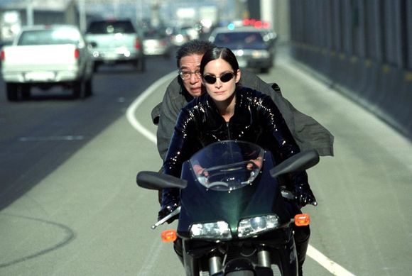 Carrie-Anne Moss în The Matrix Reloaded