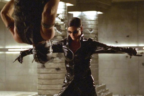 Carrie-Anne Moss în The Matrix Revolutions