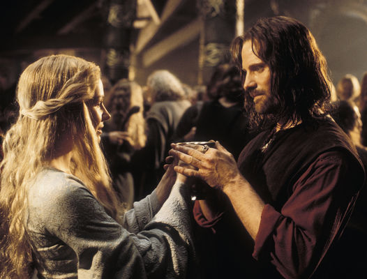 Miranda Otto, Viggo Mortensen în The Lord of the Rings: The Return of the King