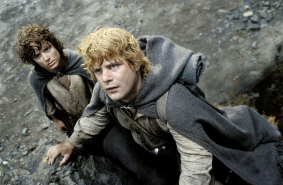 Sean Astin, Elijah Wood în The Lord of the Rings: The Return of the King