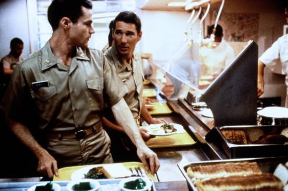 Richard Gere, David Keith în An Officer and a Gentleman
