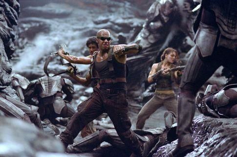 Vin Diesel în The Chronicles of Riddick
