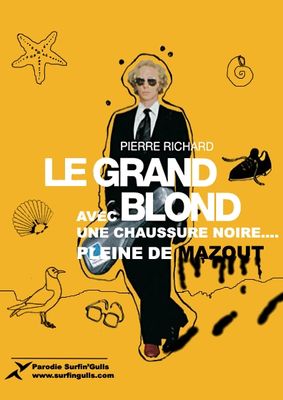 Le grand blond avec une chaussure noire poster