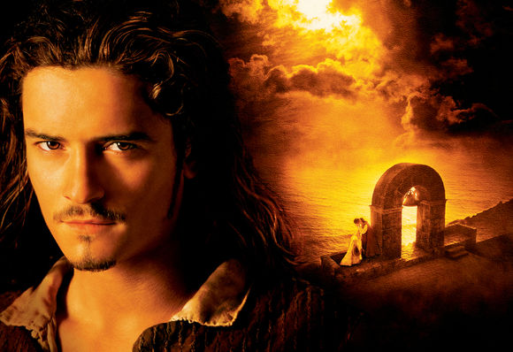Orlando Bloom în Pirates of the Caribbean: The Curse of the Black Pearl