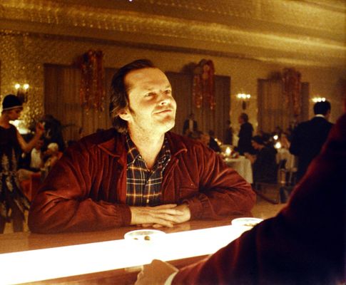 Jack Nicholson în The Shining