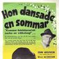 Poster 2 Hon dansade en sommar