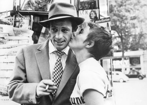 Jean Seberg, Jean-Paul Belmondo în À bout de souffle