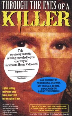 Through the Eyes of a Killer poster
